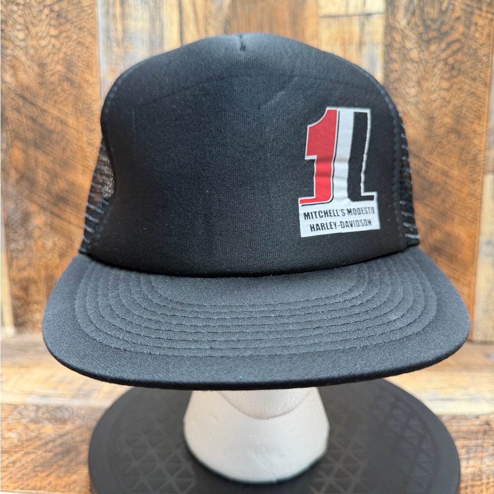 Mitchell’s Modesto Harley Davidson Adjustable OSFM SnapBack Trucker Hat